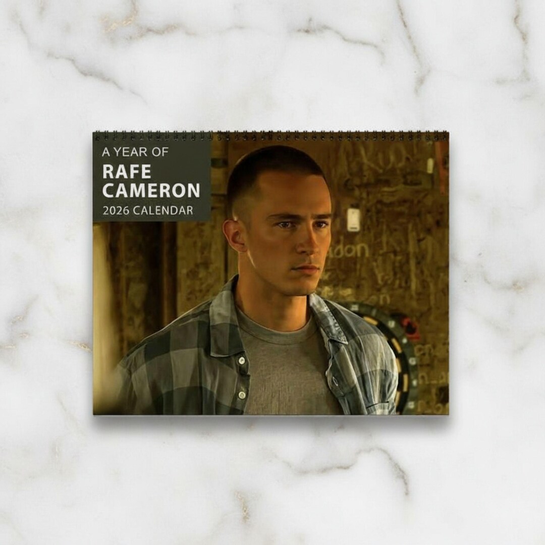 The Rafe Gd Calendario 2026 de Rafe Cameron, regalo para un fan de Drew Starkey ...