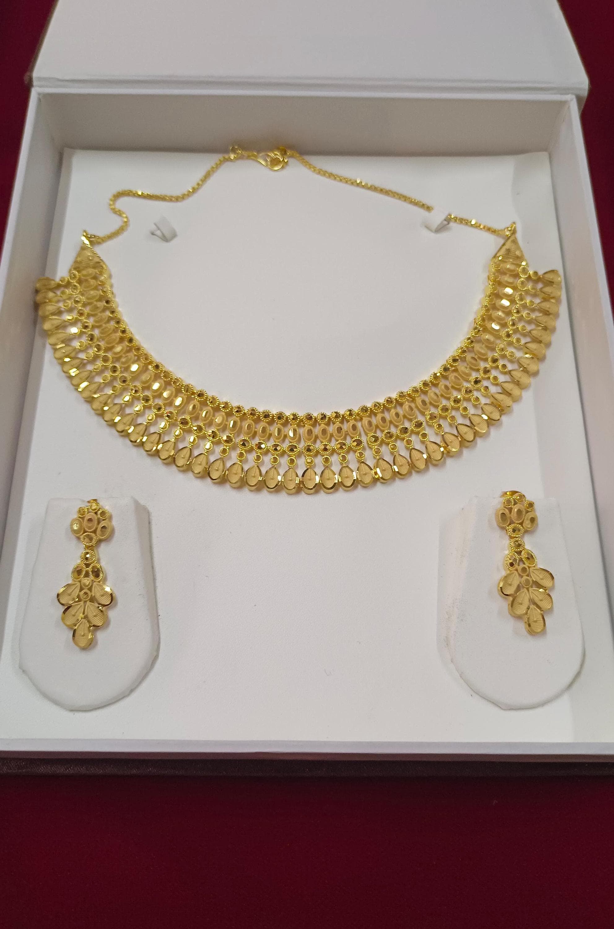 24k dubai gold necklace - Etsy 日本