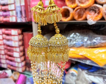 Handcrafted Wedding Kaleera | Gold Plated Bridal Kalire
