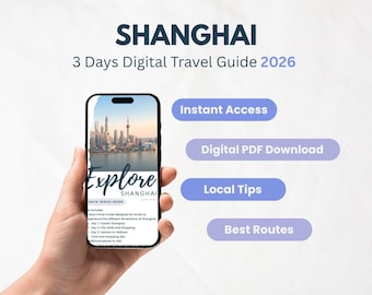 Shanghai Travel Guide Digital, 3 Days Shanghai China Itinerary, Mobile ...