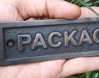 Spersonalizowana Antyczna Czarna Tabliczka z Mosiądzu | Tabliczka z Imieniem na Zamówienie