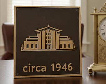 Cast Bronze Custom Sign & Plaque | Unlacquered Wall Plaque | Personalized Gift Plaque | Oil Rubbed | Custom Language Decor