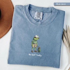 No Golf Today Shirt, Funny Golf Dad T-Shirt, Golf Lover Gift for Men, Husband, Boyfriend, Sarcastic Humor Golfing Tee