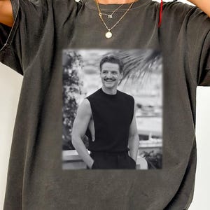 Vintage Pedro Pascal T-Shirt: Retro 90s Graphic Tee