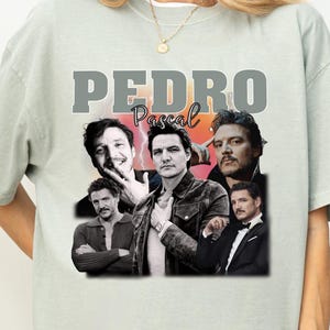 Vintage 90s Pedro Pascal Graphic Tee: Comfort Colors Unisex T-Shirt
