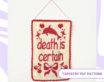 Death Is Certain Tapestry PATTERN DOWNLOAD
