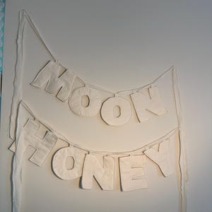 Custom Fabric Letter Banner – Personalized Name Garland for Nursery, Party, or Wall Decor