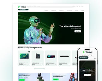 Shopify 2.0 Electronics Theme | Gadget & Tech Store Shopify Template | Responsive eCommerce Website
