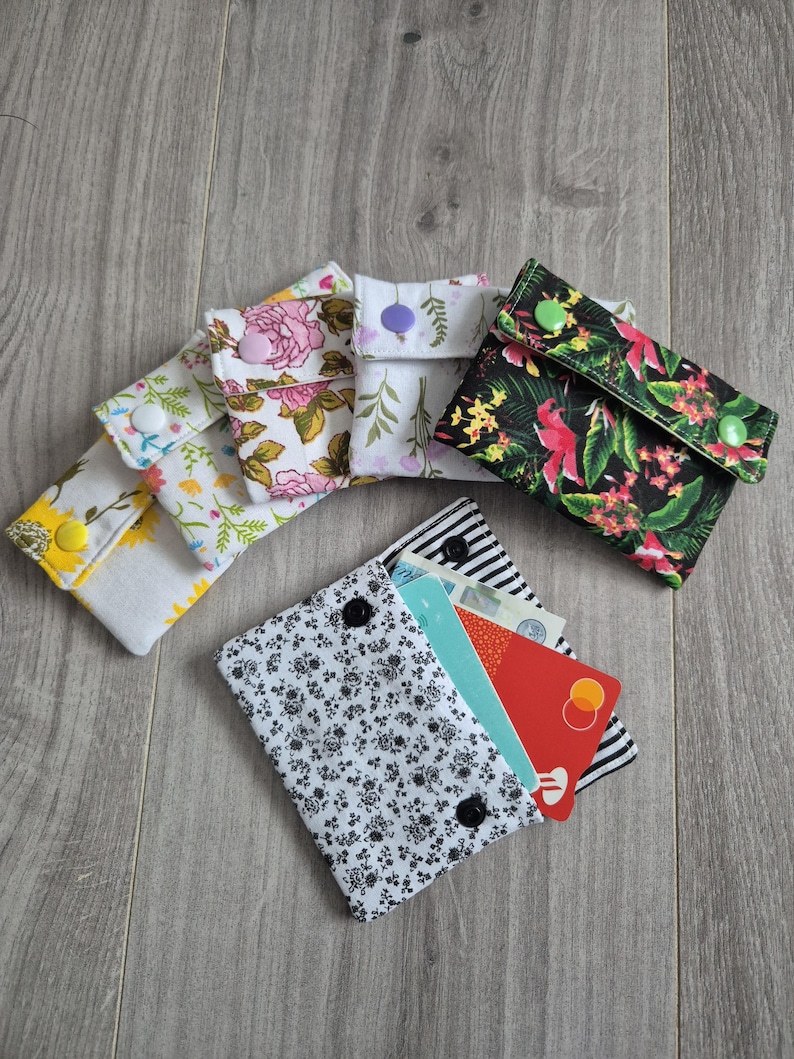 Cotton jaquard card holder