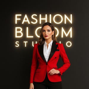 Women&#39;s Suits Women Beautifull Red Black Classy Suit Women Luxury Suit Women 2 Piece Wedding Suit