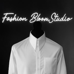 Men&#39;s Shirts Men White  Stylish Wedding Shirt Men Classy Office Shirt