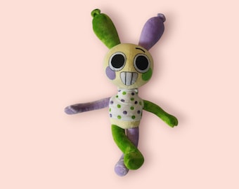 Globo de peluche de payaso espeluznante. Muñeco de terror inspirado en el género. Juguete de circo tenebroso. 40 cm (15,7 pulgadas).