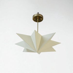 Handmade Star Shape Brass & Iron Ceiling Light | Moroccan Pendant Lantern | Artisan Home Decor