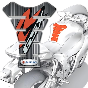 Suzuki GSX 3D Universal Gel Tank Pad – Premium Fuel Tank Protector