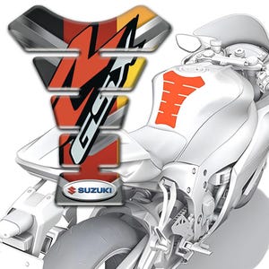 Suzuki GSX 3D Universal Gel Tank Pad – Premium Fuel Tank Protector