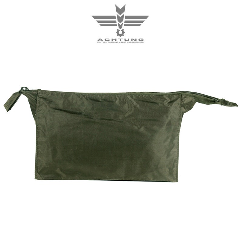 Military OD/Green vintage toilet bag image 1