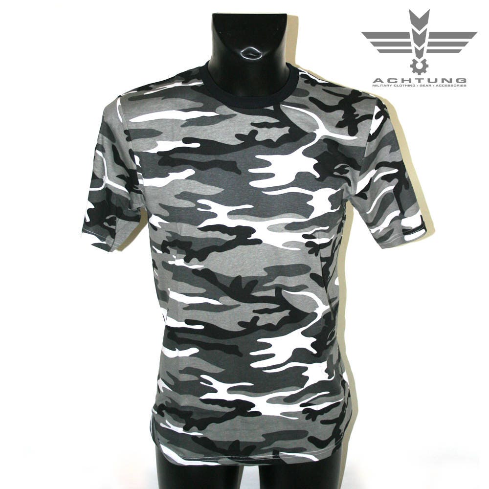Urban Camo T-shirt Medium - Etsy Canada