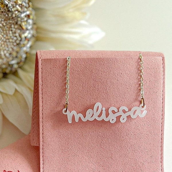 My Name Necklace Etsy