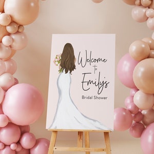 Bridal Shower Welcome Sign - Bridal Luncheon - Bridesmaids Brunch - Bridal Tea - Brunch with the Bride - Bridal Lunch - Printable Signage