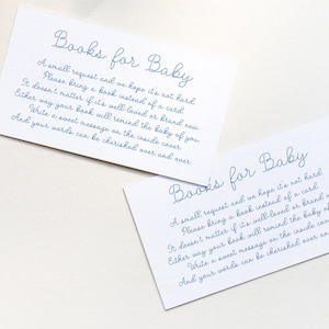 Boy Baby Shower Book Request Insert Card - Boy Baby Spinkle - Matching Printables INSTANT DOWNLOAD - Bring a Book