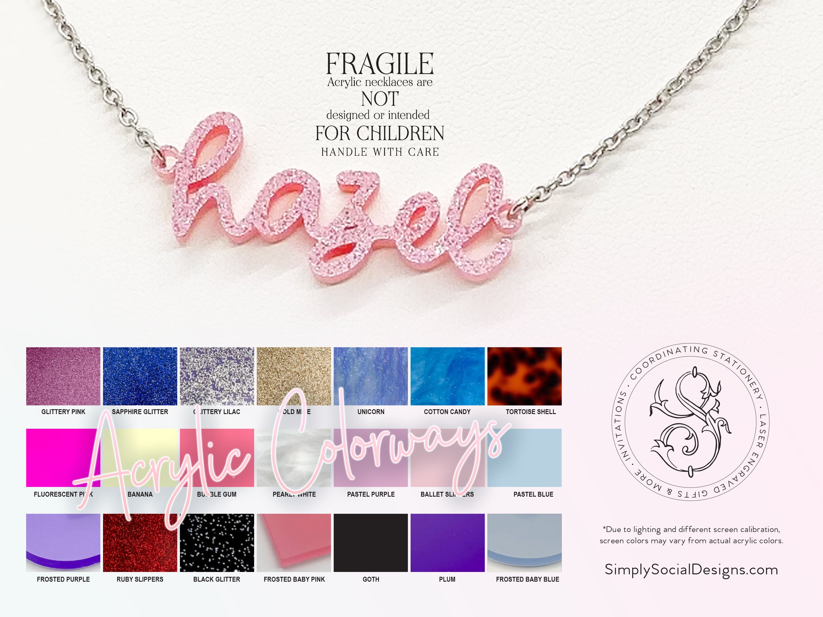 Macys clearance nameplate necklace