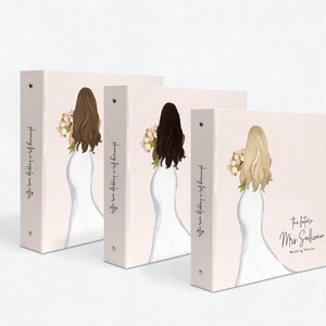 Personalized Wedding Planner Binder - Bride Gift - Wedding Planning Book - Modern Bride - Wedding Organizer - Engagement Gift