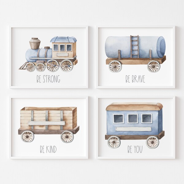 Train Nursery Theme Etsy