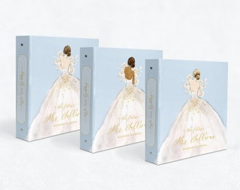 Personalized Wedding Planner Binder - Bride Gift - Wedding Planning Book - Gift for Her - Wedding Organizer - Engagement Gift