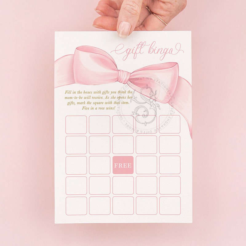 Baby Shower Bingo - Etsy