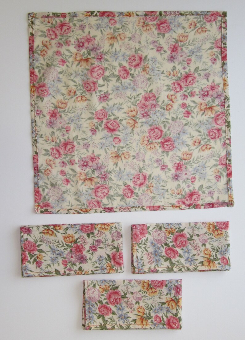 Turned-Under Hem Double Ladies/' Cotton Handkerchiefs
