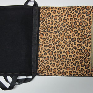 Batik Over-the-Shoulder Cell Phone/Passport/ID/Change Pouches HANDMADE Several Other Options cheetah