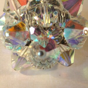 Be Scintillating... Vintage Aurora Borealis Bead Brooch image 4