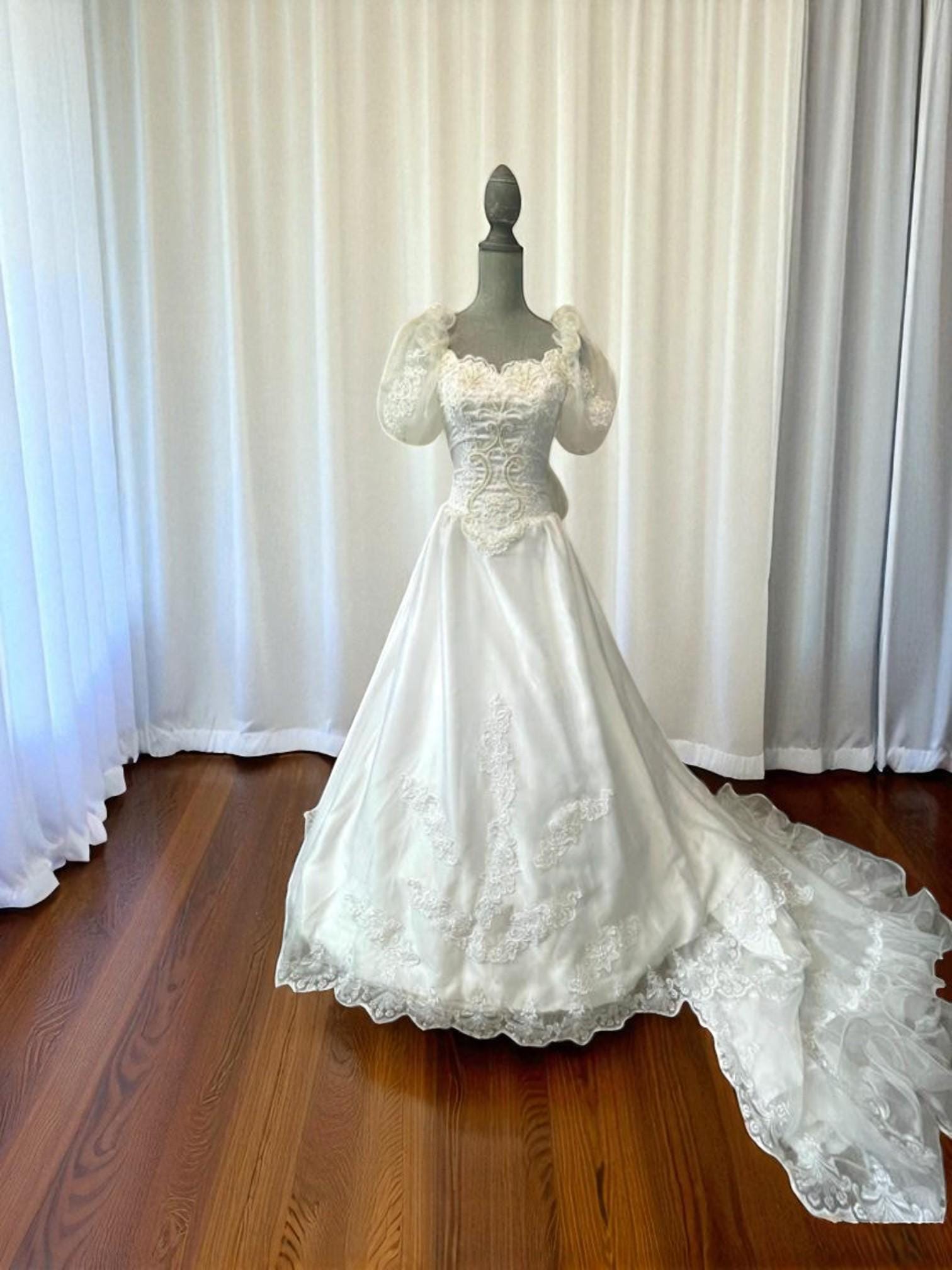 80s wedding dress - Etsy 日本