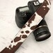 DSLR Camera Strap - Roan Faux Cow Hide