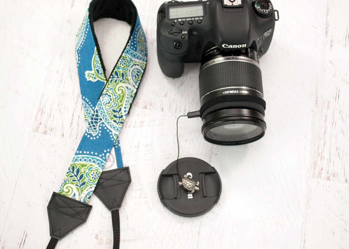 Camera Lens Cap Strap Camera Accessories Photographer Gift Etsy