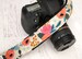 Camera Strap - Camera Accessories - Photographer Gift - Peony (Natural) 