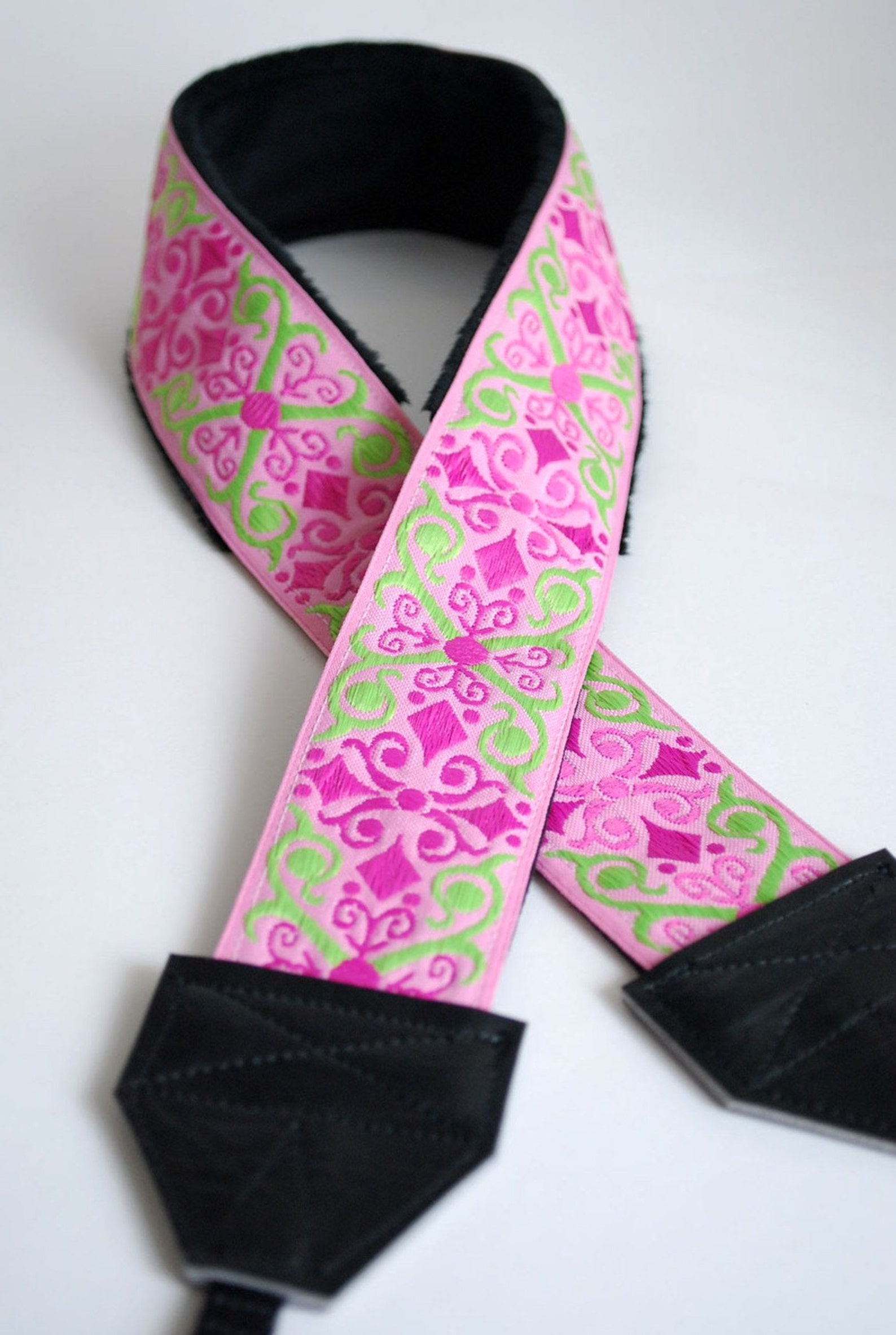 Pink Camera Strap Padded Camera Strap Gifts for Wedding Etsy