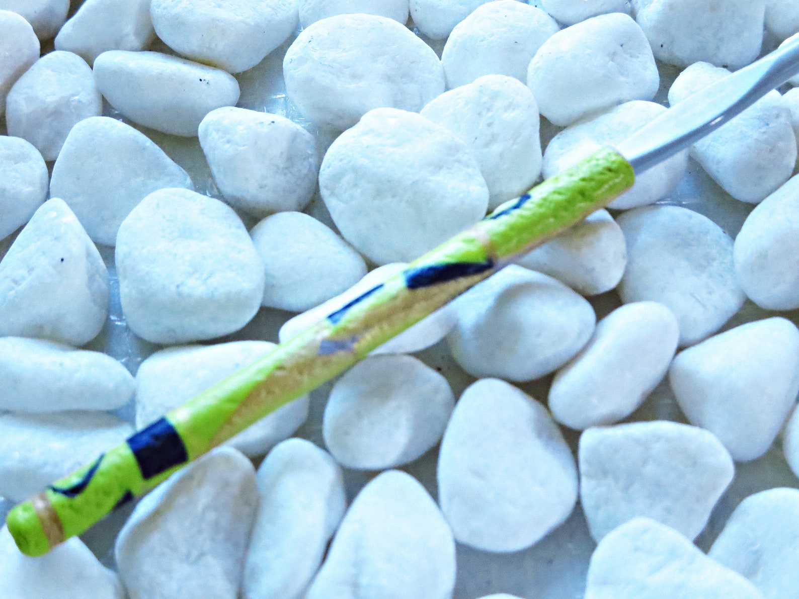 Ergonomic Crochet Hook Crochet Hook Size 4 Mm Green Mod Crochet Hook Etsy
