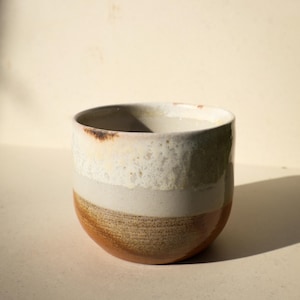 Ceramic cup wood fired