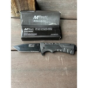 MTech Ballistic MT-A828TC Carbon Fiber Pocket Knife USA