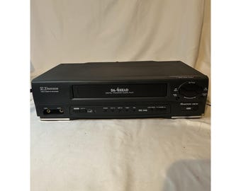 Emerson Model EWV401B 4 Head VCR VHS Player - With Remote -Parts