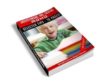 Understanding And Treating ADHD Ebook, Guide & Tips For ADHD Management PDF Instant Download
