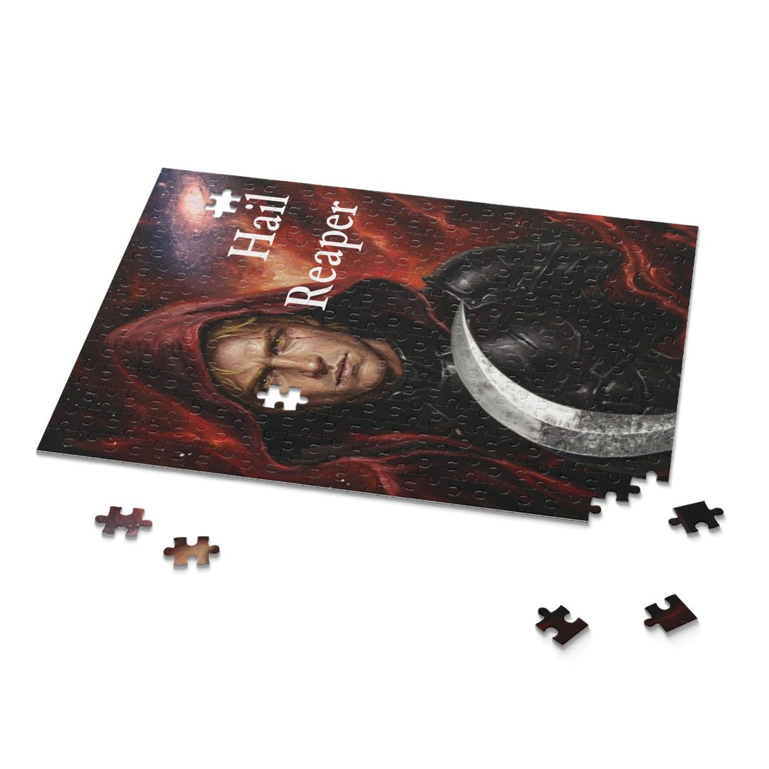 Reapers Riddle Red Rising Hail Reaper Puzzle - Red Rising Art Jigsaw (120-500 Pieces ...