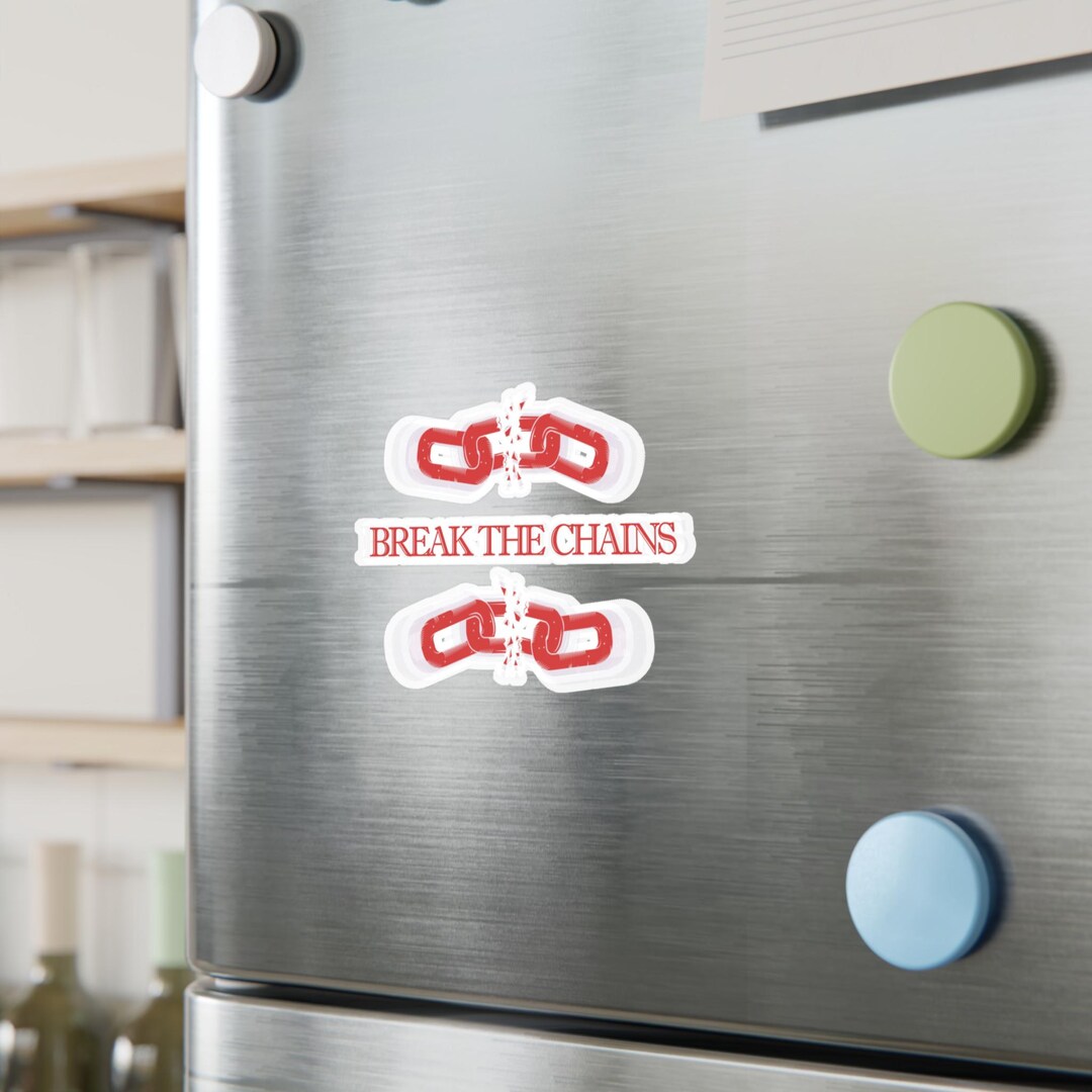 Red Rising Break the Chains Vinyl Sticker (water, Scratch, and UV ...