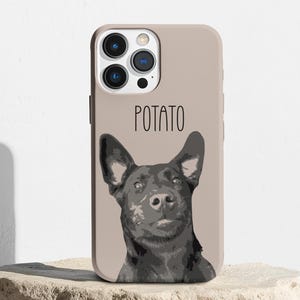 Funda de teléfono personalizada con retrato de mascota: un regalo duradero para amantes de los perros y los gatos