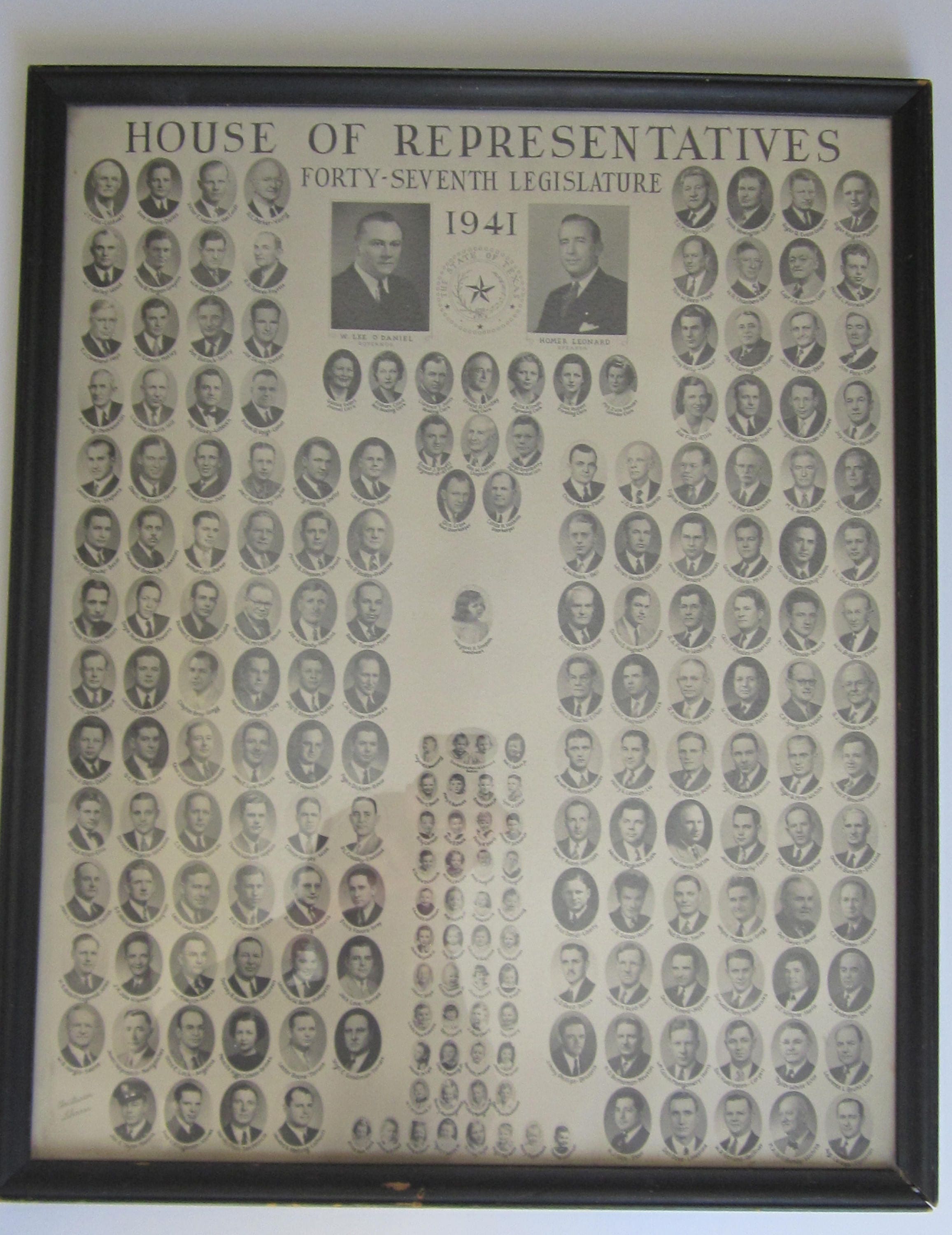 1941 Texas House of Representatives Composite Photograph Etsy UK