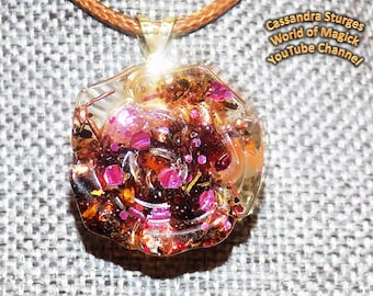 Glamour Magick Jewelry, Beauty Spell Amulet, Charisma spell, Beauty Spell Necklace, Beauty Spell Ring, Confidence Spell, intention Jewelry