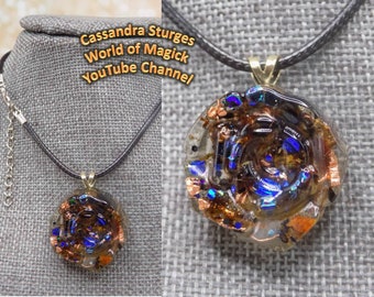 Protection Amulet, Talisman, Necklace, Pendant from Evil, Black Magic, Negative, Energy, People, Haters, Curses, Hexes, Spirits, Witchcraft