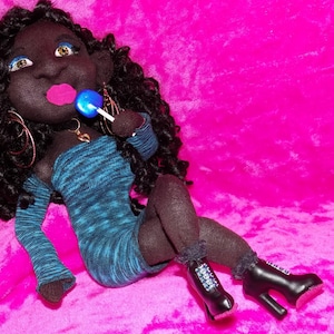 Authentik Beauty Cloth Doll Patterns to Sew PDF - Handmade Josephine Sock Rag Doll