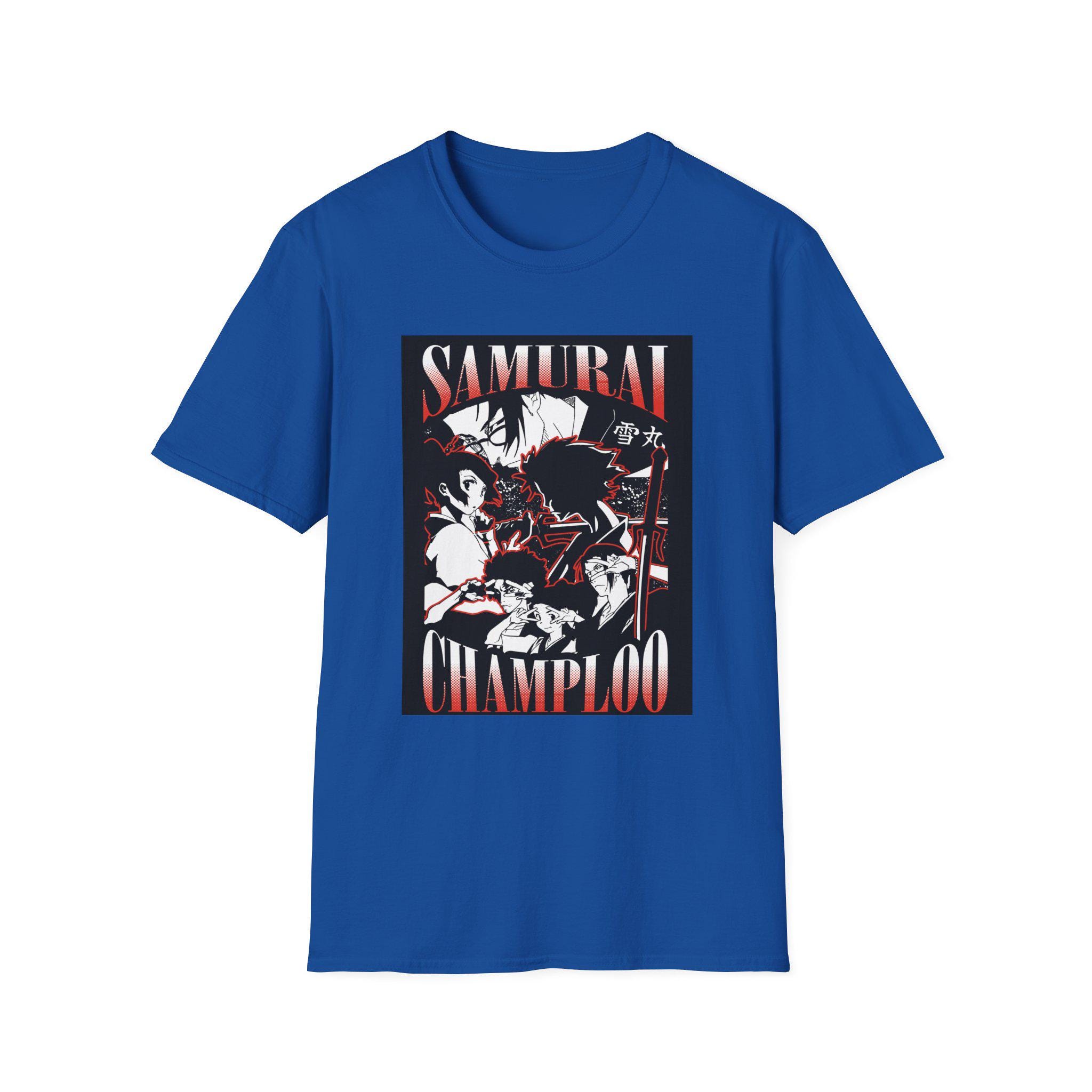 Samurai Champloo Graphic Tee: Anime Streetwear T-shirt - Etsy